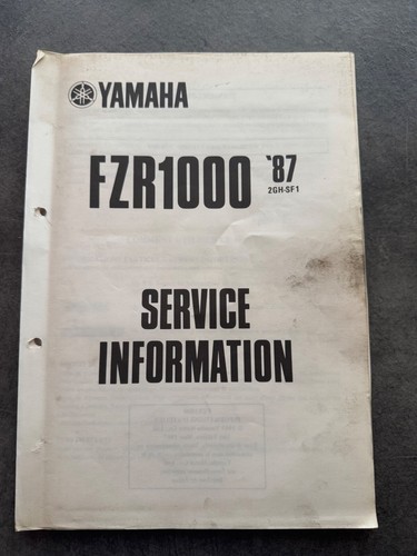 Yamaha fzr1000 1987 - yamaha,