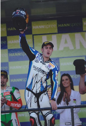 Leon haslam suzuki signed - haslam,