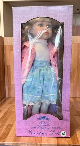 Vintage porcelain doll - porcelain,