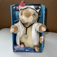 Gemmy Dancing Singing Doc Hamster Sings Doctor Doctor Vintage Animated Toy