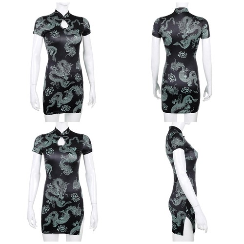 Women chinese dragon print - chinese,