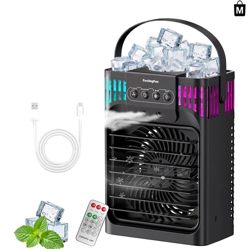 Compact air cooler with - 4-in-1,