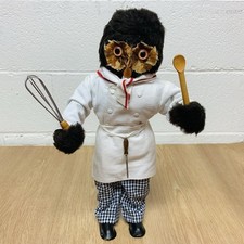 London Owl Company Abercrombie & Fitch Owl Chef 17" Large Character Rare