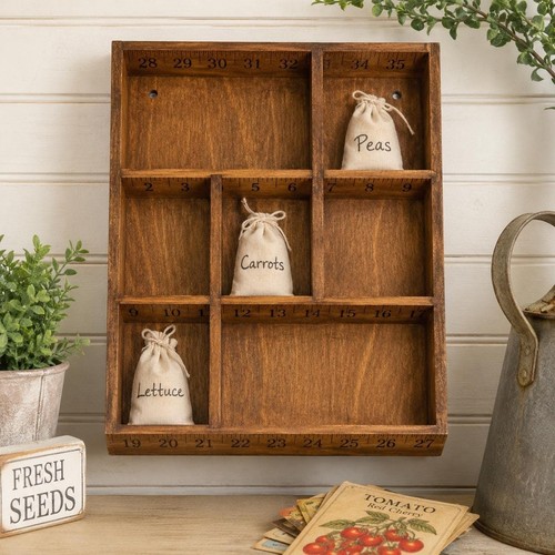 Vtg wooden wall - vtg,