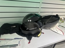 Original Porsche GT2 RS Helmet case and carbon stand 21 IVOS Open Face  Helmet