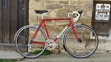Chas Roberts road bike 55cm, Columbus Nivacrom, Campagnolo Veloce