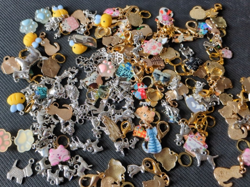 20x mixed lucky dip charms - lucky,
