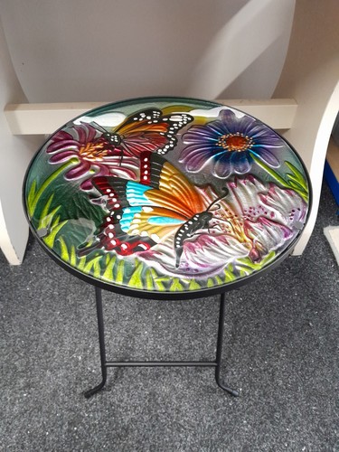 Butterflies decorative glass - butterflies,