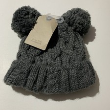 New Zara girls grey knitted