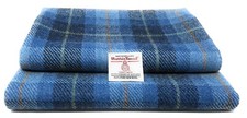 Harris Tweed Fabric Blue