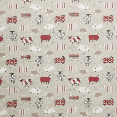 Baa sheep peony cotton - baa,