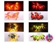 FUNKY LED STRING PARTY FAIRY LIGHTS WATERMELON PALM TREE FLAMINGO PINEAPPLE