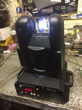 4 x Disco Tech Spin Head Scanner Scan moving head hti 150w  lamps dmx Club Dj