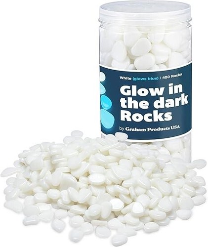 Glow blue the dark rocks - glow,