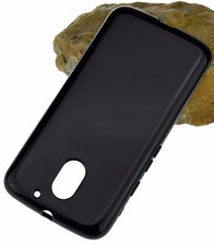 Motorola Moto E3 Case Silicone Dark Cover Bumper Shell