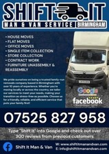 Man With A Luton Van Removals And Deliveries Birmingham West Midlands
