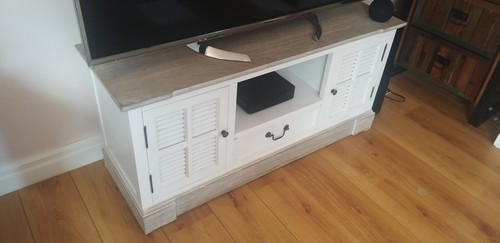 Shabby white brown - shabby, cabinet