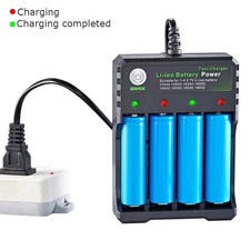 USB 3.7V Battery Charger 2,3,4