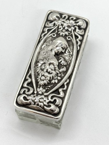Sterling silver topped - sterling, cut