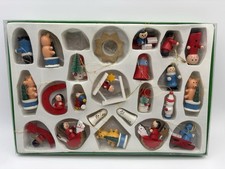 Vintage Hand Painted Wooden