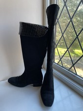 Sandro Mori Ladies Black Suede Boots