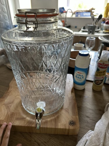Wedding party glass jug - party,