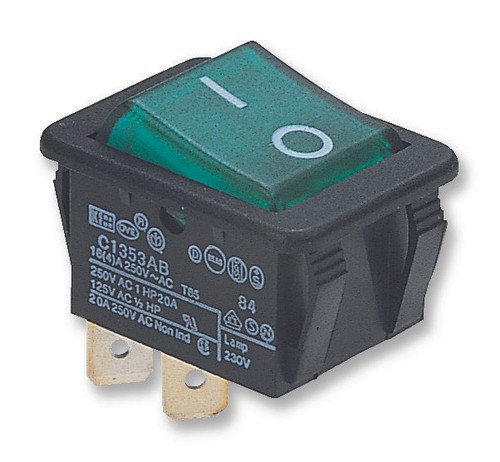 Switch dpst 16a - dpst,, 16a,