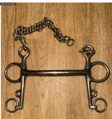 Mullen mouth pelhams horse - mouth,