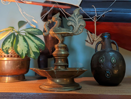 Antique indian bronze deccan - antique,