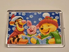 Walt Disney Winnie The Pooh Piglet Tigger Eeyore Christmas Fridge Magnet Gift