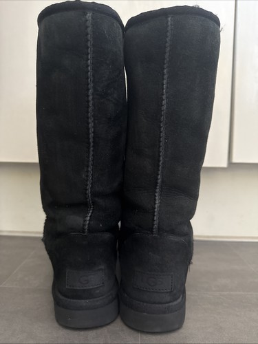 Ugg tall black boots - ugg,