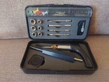 Right Angled Ratcheting Screwdriver Mini Compact Tool Kit Nut Sockets Complete 