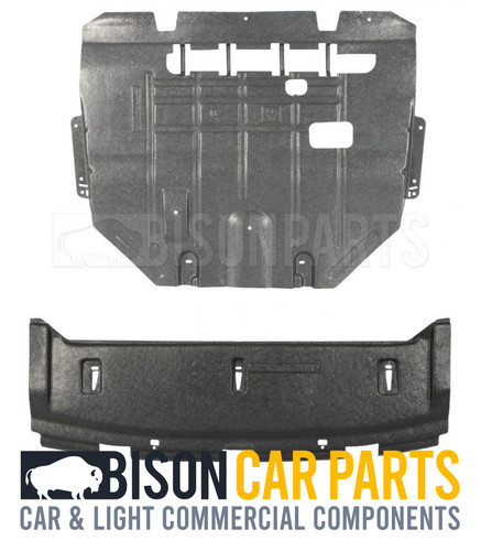 Undertray under engine - under,