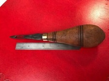 Vintage Leather Working  Lacing Awl Tool - Made By Cooper Hand Tools