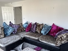Velvet Cushion for £15 each. Get A Discount When You Buy More Than 2 in 25 Inch