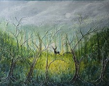 Large Original Woodland Deer