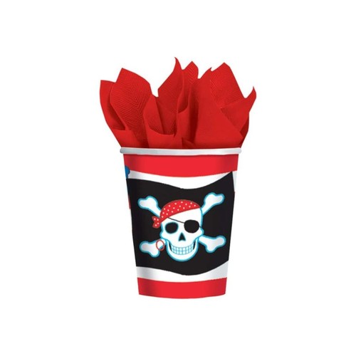 Pirate party cups - pirate,