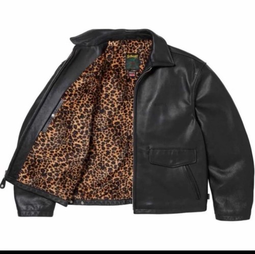 Supreme schott leather - schott,