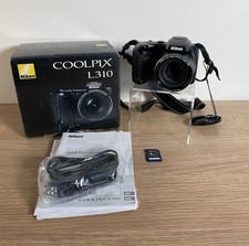 Nikon Coolpix L310 14.1MP Digital Bridge Camera 21x Optical Zoom Kit Boxed