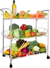 Tier chromium fruit basket - 4-tier,