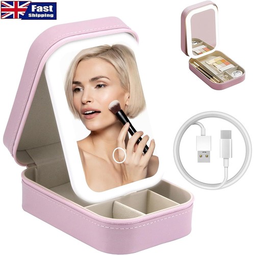 Makeup box with light led - box, up