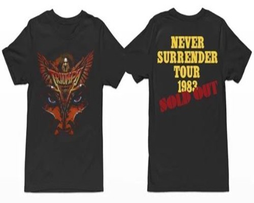 New arrival triumph band never - arrival,
