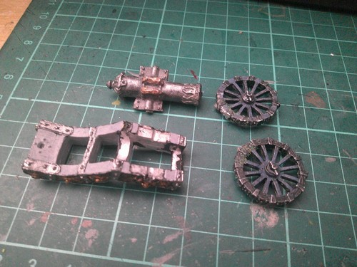 Dwarf cannon whfb - dwarf, metal