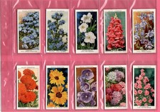 WILLS: Garden Flowers by Sudell 1939 Full Set 50 Cigarette Cards