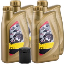 4L Eni I-Ride 5W40 Oil + Yamaha FZ8 S Fazer 800 Filter 2011-2015