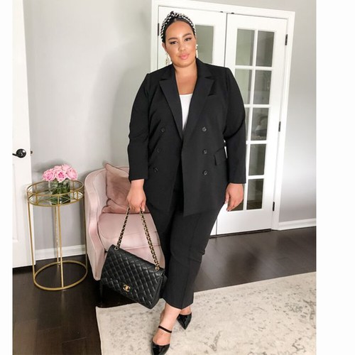 Women black suits - women,