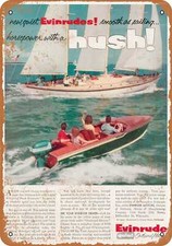 METAL SIGN - 1954 Evinrude