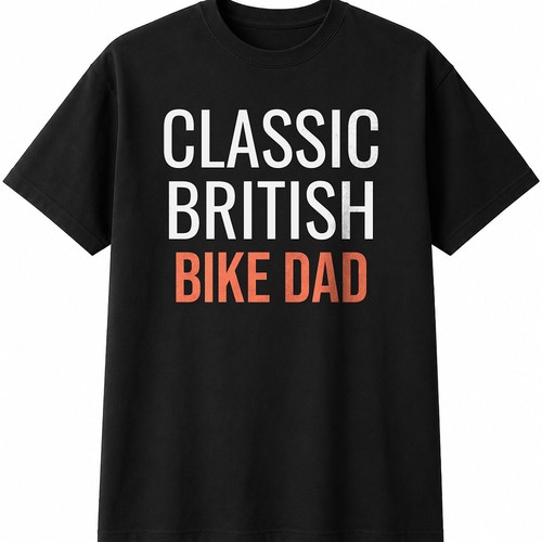 Classic british bike - classic, mens