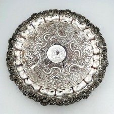 GEORGE IV SALVER OLD SHEFFIELD