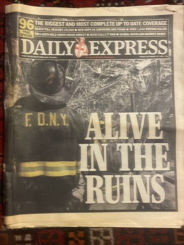 Daily express sep 2001 - daily,